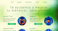 Desktop Screenshot of naturgraes.com